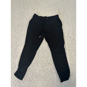 TRINA TURK XS Black Satin Jogger Pants